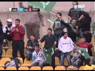 ملخص مباراة الانصار والتضامن صور- الاسبوع 13