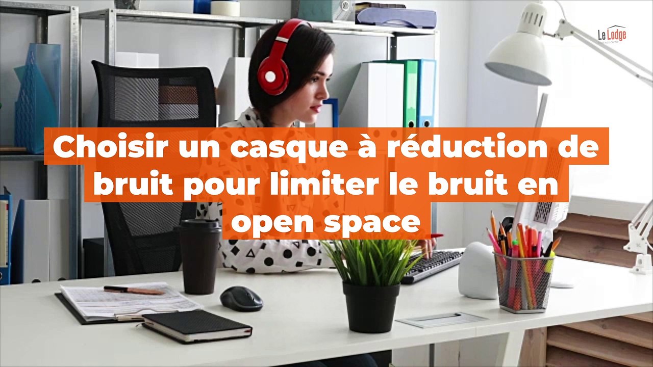 Open Space : limiter le bruit avec un casque à réduction de bruit