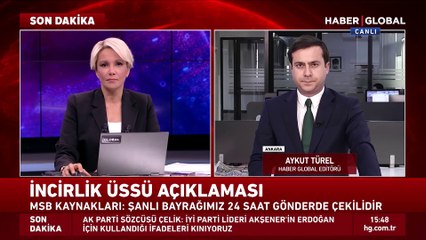 MSB'den İncirlik Üssü açıklaması: Türkiye Cumhuriyeti Devleti'ne aittir