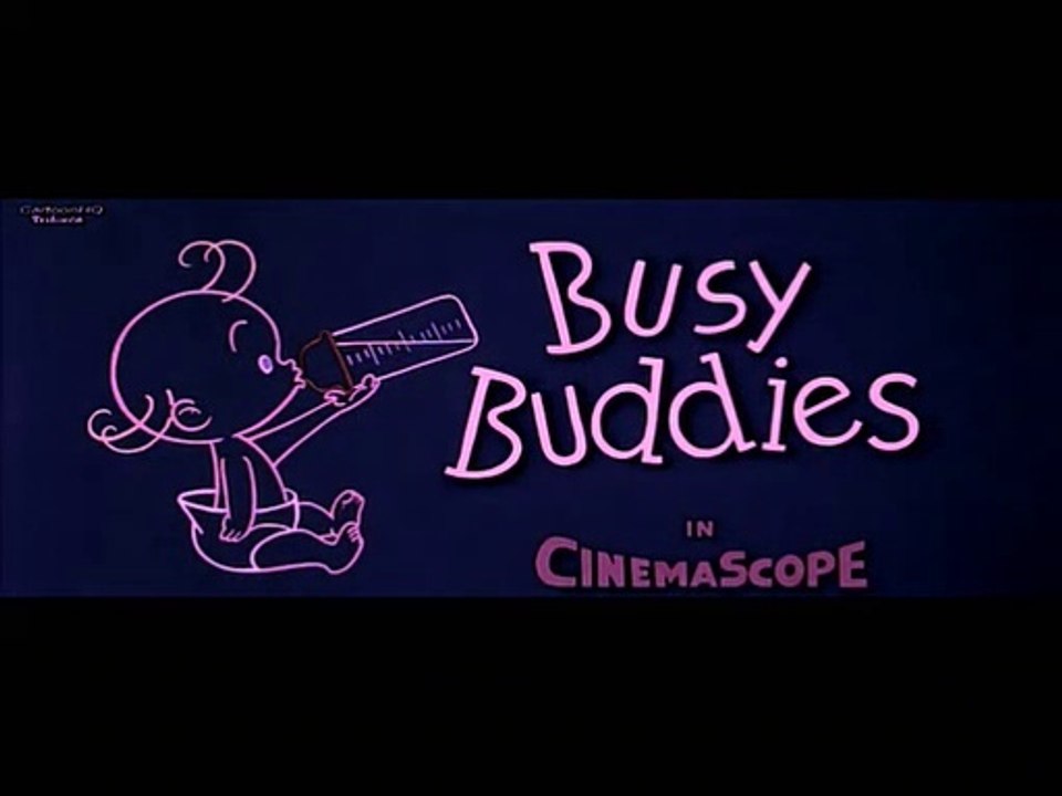 Pixar and Troublemaker's Tom and Jerry - Busy Buddies (1956) - (1997 Turner Print)