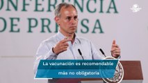 López-Gatell invita a adultos mayores a vacunarse durante la etapa de adultos de 50 a 59