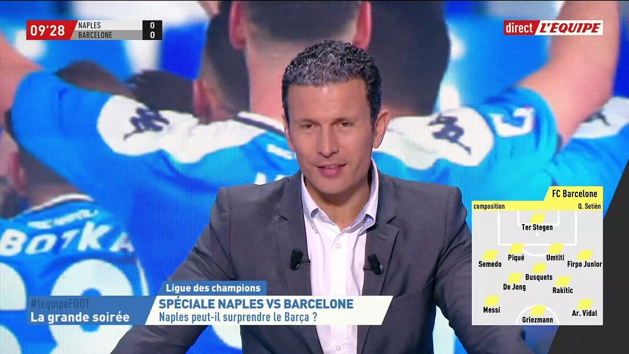 Football - Replay : La Grande Soir√©e du 25 f√©vrier - Naples - Barcelone, Ligue des Champions