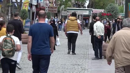 KONYA'DA KISITLAMA ÖNCESİ YOĞUNLUK