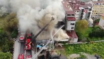 Son dakika haber | Eyüpsultan'da balıkçı deposunda yangın çıktı