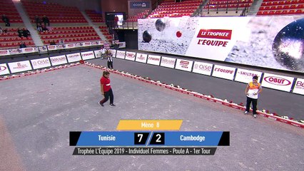 P√©tanque - Replay : Troph√©e L'Equipe - Individuel Femmes - Poule A - Match 1