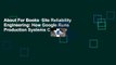 About For Books  Site Reliability Engineering: How Google Runs Production Systems Complete