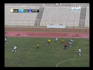 الدوري اللبناني لكرة القدم -العهد VS الراسينغ - 04-05-2014