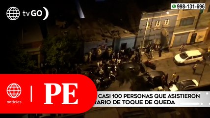 Policía dispersó a casi 100 personas que fueron a velorio en toque de queda | Primera Edición (HOY)