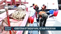 Kapal Vietnam Pencuri Ikan Ditangkap, Sempat Kejar-kejaran