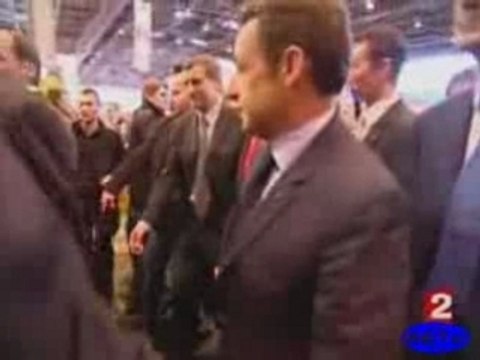 Sarkozy dit Casse-toi alors, pauvre con !