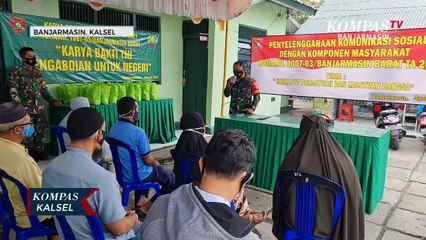 Jalin Komunikasi Sosial, Babinsa Dikerahkan Sosialisasi Pekan Gebyar Vaksinasi Covid-19