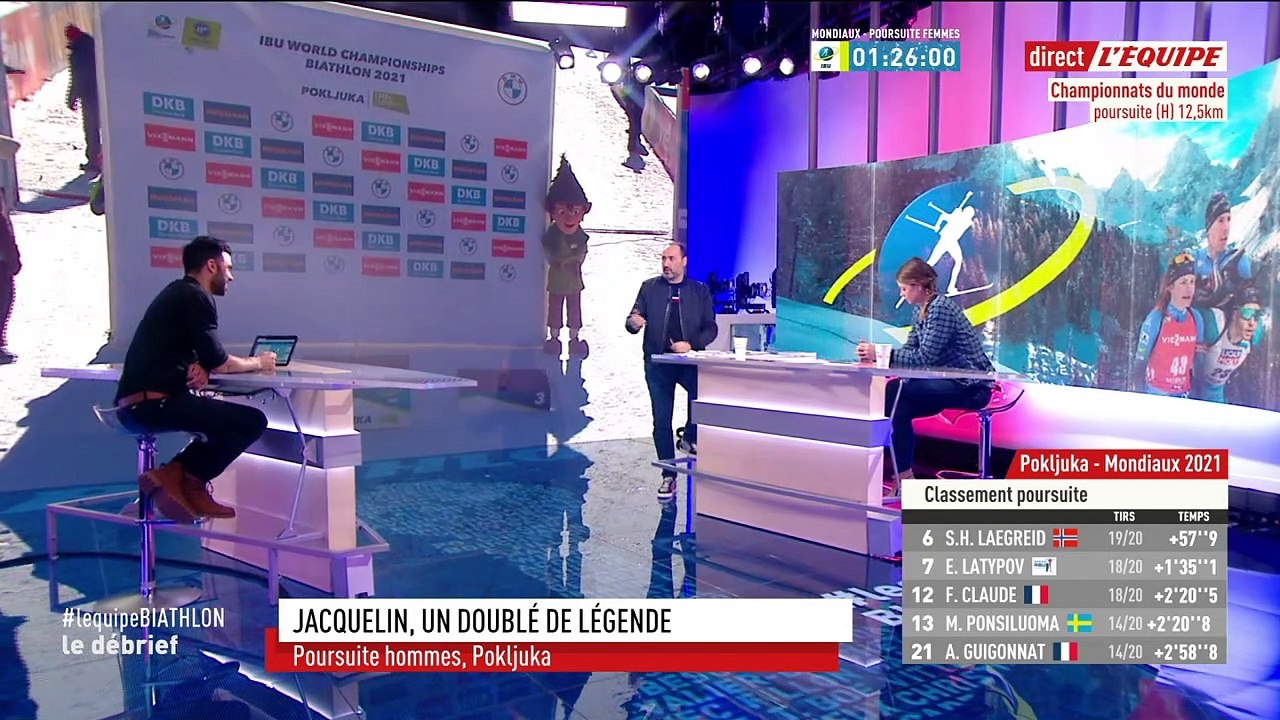 Biathlon - Replay : Poursuite hommes des Championnats du monde 2021 - Le D√©brief