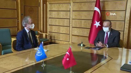 - Bakan Çavuşoğlu, BM Suriye Özel Temsilcisi Pedersen ile görüştü