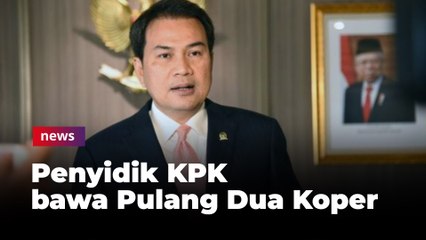 MKD Dampingi Penyidik KPK Geledah Ruang Kerja Aziz Syamsuddin