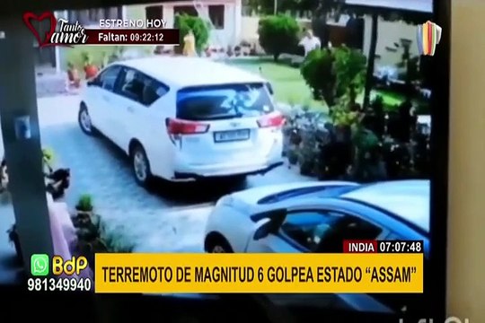 Videos muestran los estragos que dejó terremoto de 6.2 grados en la India