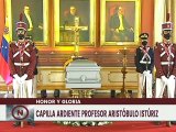 Inicia Capilla Ardiente desde el Salón Elíptico del Palacio Federal Legislativo de Caracas en honor al profesor Aristóbulo Istúriz
