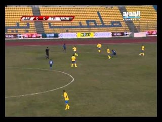 مباراة طرابلس والصفا - بطولة لبنان-ألفا لكرة القدم - المرحلة الخامسة 2014-2015