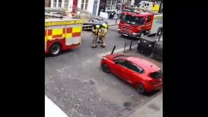 Fire on Iona Street, Edinburgh
