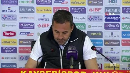 Yalçın Koşukavak: "Kayserispor'un ligde kalması için tüm gücümüzle çalışacağız"