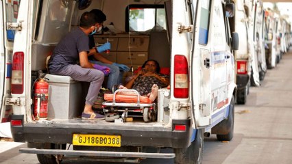 Gujarat: Only 108 ambulance covid-19 patients being admitted