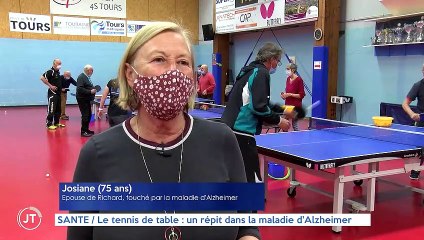 SANTE : le tennis de table  : un répit dans la maladie d'Alzheimer