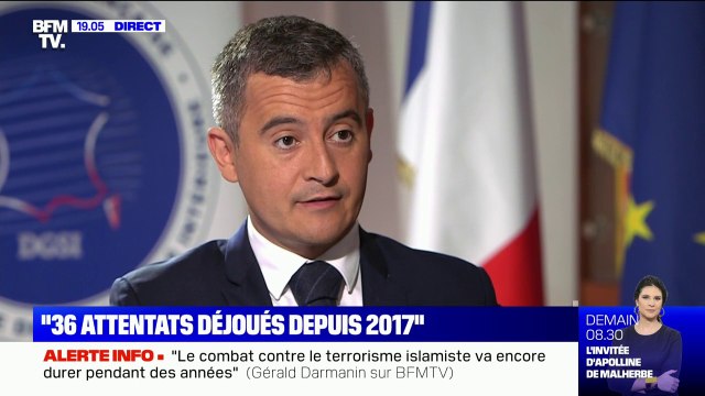 Gérald Darmanin: Cela fait neufs attentats de suite où les personnes qui ont commis des actes terroristes ne sont fichés dans aucun de nos fichiers