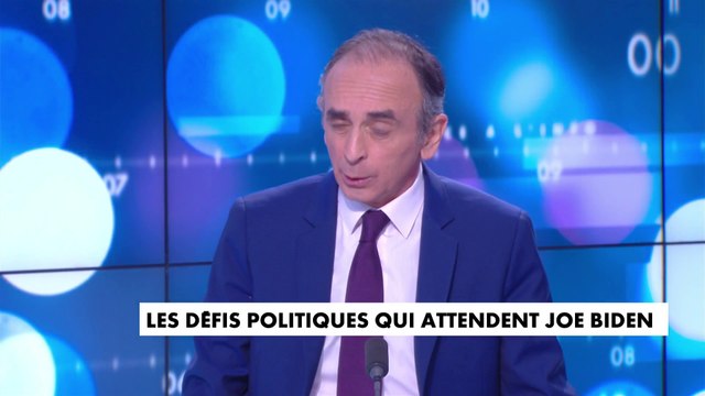 Eric Zemmour sur les défis politiques de Joe Biden : « J'en vois 3 : la Chine, la Chine et encore la Chine »