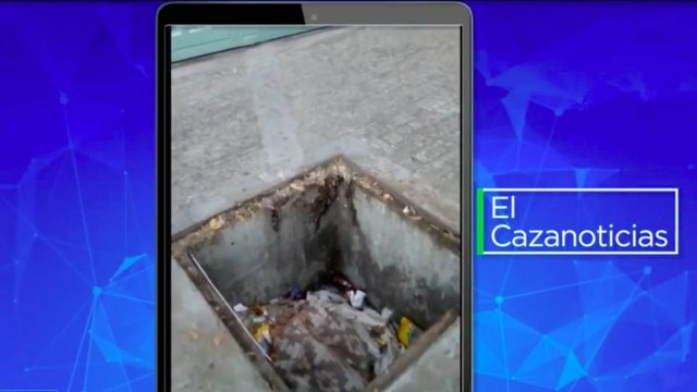 El Cazanoticias: denuncian alcantarilla destapada en San Cristóbal, Bogotá