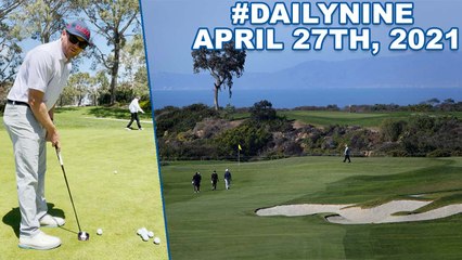 Warming Up For A Round At Torrey Pines