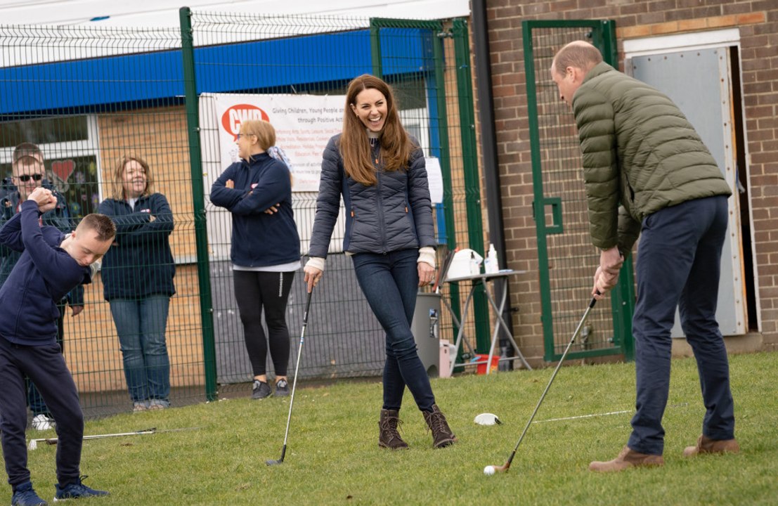 Herzog und Herzogin von Cambridge brauchen mehr Golfstunden
