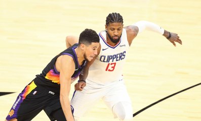 Paul George x Devin Booker scoring prowess this season