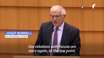 Borrell says EU relations with Russia at a 'low point'