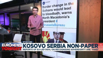 EU, France and Germany play down Serbia-Kosovo deal reports