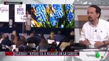 Pablo Iglesias sin ningún esfuerzo machaca con tres simples ZASCAS a Antonio García Ferreras