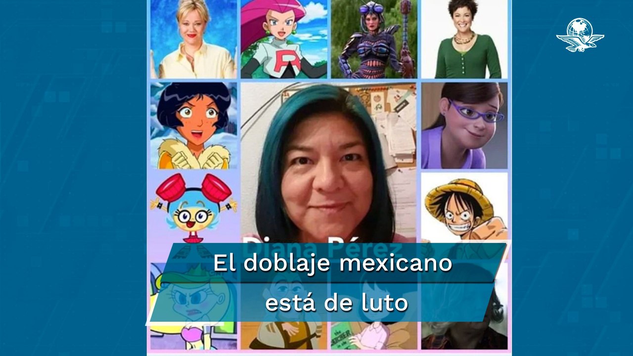 Fallece Diana Pérez, actriz de doblaje, le daba vida a Jessie, del Equipo Rocket en Pokémon