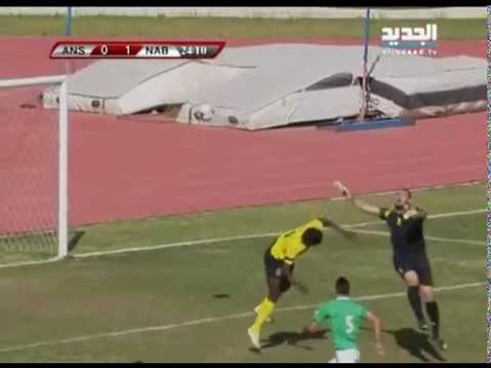 دوري الفا اللبناني -اهداف النبي شيت على الانصار...