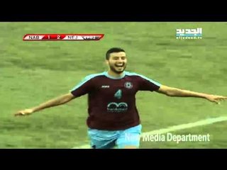 النجمة يتقدم على النبي شيت 2-1 بهدف رضوان الفالحي د.49