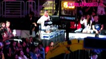 Dj Pauly D Lets Austin Mcbroom Scratch On His Turntables At The Ace Family Basketball Game 6.29.19