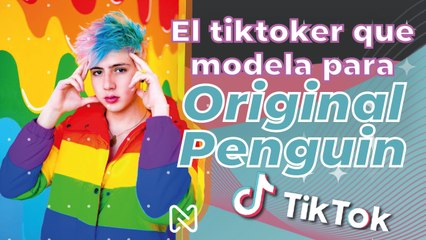 Alex Casas, el Tiktoker que modela para Original Penguin - ABRIL 2021