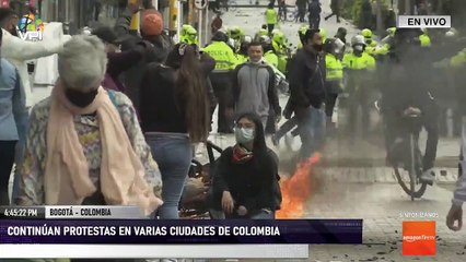 Situación de tensión en varias ciudades de Colombia - VPItv