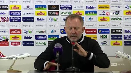 Sergen Yalçın: "Müsaade ederlerse şampiyon olmak istiyoruz"