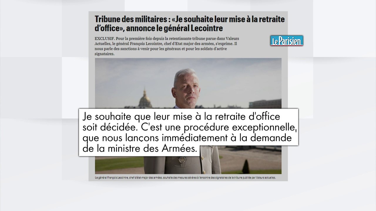 Tribune des militaires : 18 signataires devant un conseil militaire