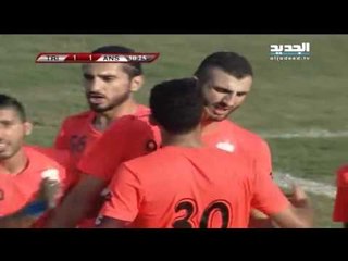اوفسايد ملخص مباراة طرابلس والانصار المرحلة 1 من الدوري اللبناني
