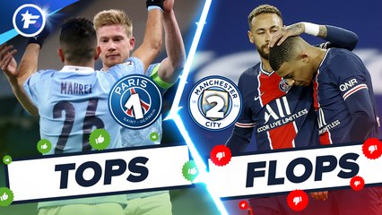 Les Tops et Flops de PSG-Manchester City