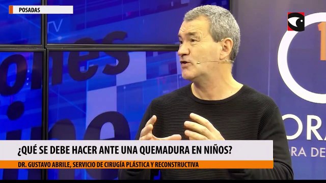 ¿Qué se debe hacer ante una quemadura en niños?