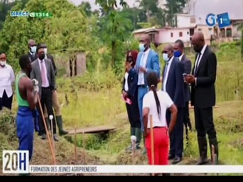 RTG - Lancement du programme de formation des jeunes agripreneurs par le ministre de l’agriculture