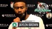 Jaylen Brown Postgame Interview | Celtics vs Hornets