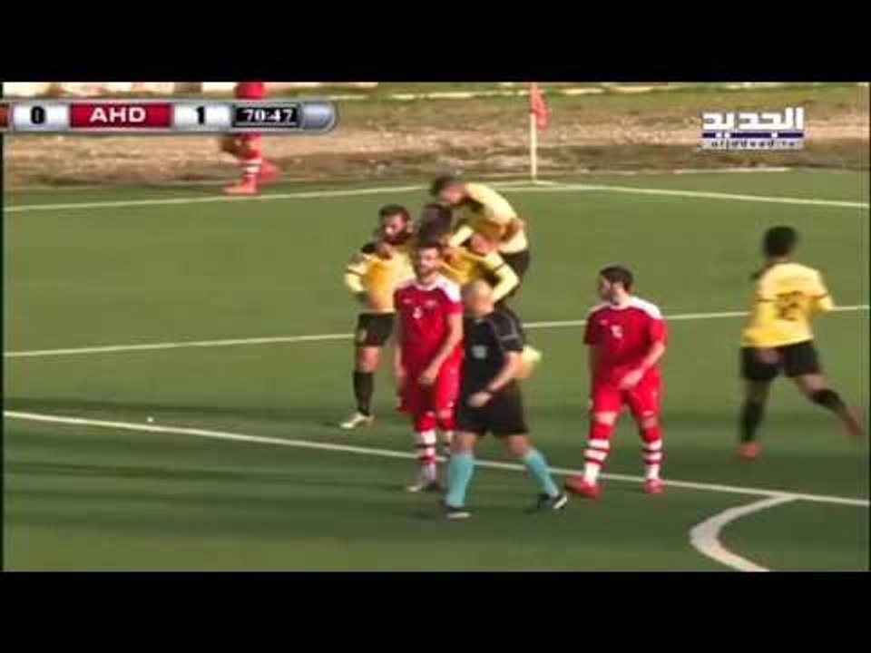 ملخص مباراة الاخاء الاهلي عاليه والعهد  -  الاس...