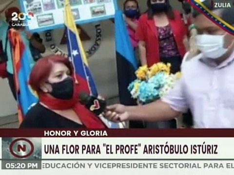 Zulia | Trabajadores y Docentes reconocen labor educativa del prof. Aristóbulo Istúriz