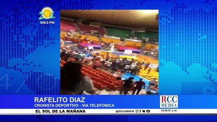 Luís Felipe, exjugador de NBA explica lo que ocurrió en la Gran Arena del Cibao